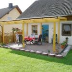 Terrassendach Leimholz, dreku.de, dreku, terrasse