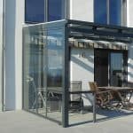 Terrassenüberdachung aus Aluminium