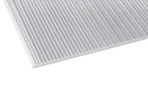 Polycarbonat klar (X-Struktur)