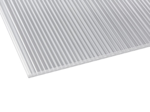 Stegplatte Polycarbonat | 16 mm KLAR | 5-Fach-X-Struktur