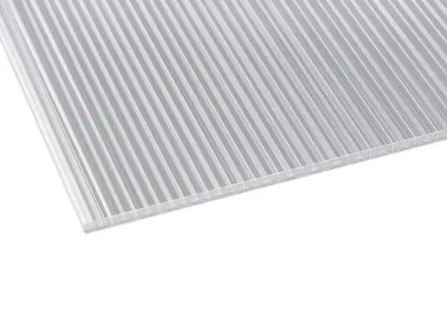 Stegplatte Polycarbonat | 16 mm KLAR | 5-Fach-X-Struktur