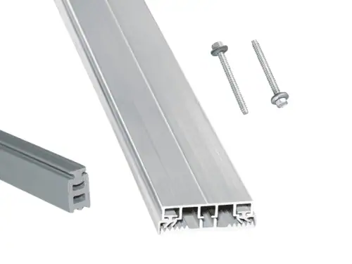 VSG - GLAS | VERBINDER | 8 bis 10 MM | auf METALL mit Schrauben