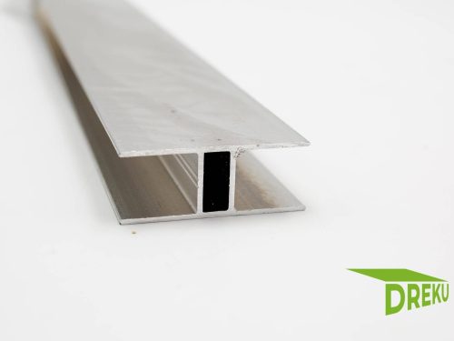 Aluminium H - Profil 16 mm mit Steg