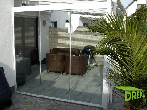 Glasschiebwand, Kaltwintergarten