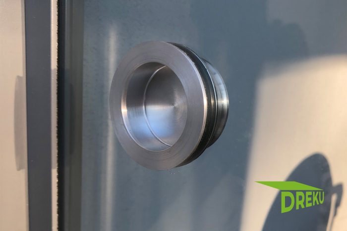 Griffmuschel Frontansicht