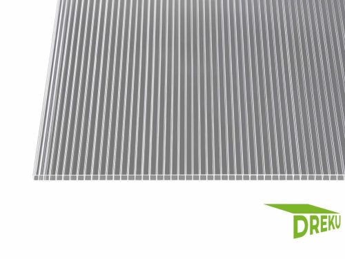 Stegplatte Polycarbonat | 10 mm KLAR | Lexan® Thermoclear