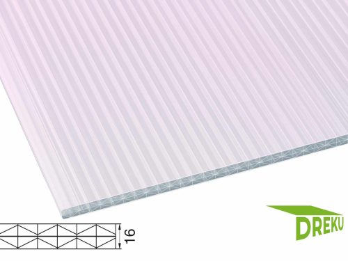 Stegplatte aus Polycarbonat 16 mm | Hitze Stop IQ-Relax