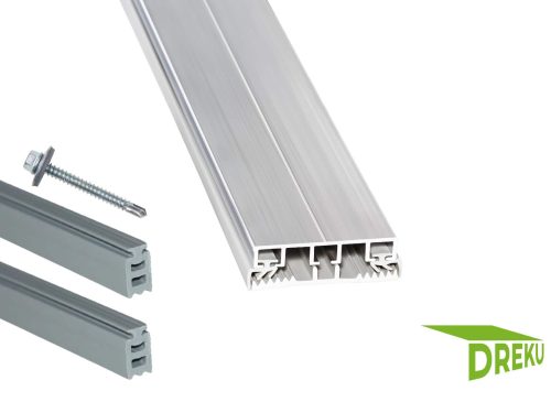 VSG -Glas | RAND | 8 bis 10 MM | auf METALL mit Schrauben