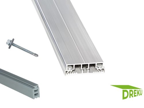 VSG - GLAS | VERBINDER | 8 bis 10 MM | auf METALL mit Schrauben