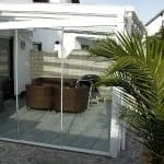 Glasschiebewand, dreku.de, dreku, terrasse
