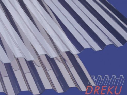 Polycarbonat 76/18 Trapez "klar"