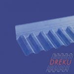 Wandanschluss 76/18 Trapez Acryl