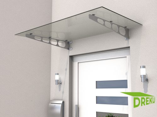 Edelstahlvordach Lübeck 140