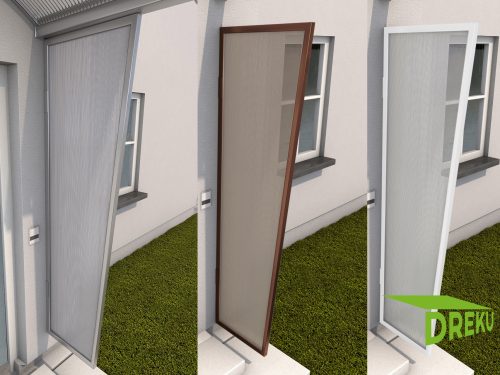 Seitenblende 175 aus Stegplatte passend zu Bogenvordach Bremen