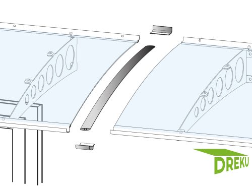 Verbindungsset für Pultvordächer Hannover, Neumünster, Braunschweig