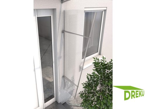 Seitenblende zu Pultvordach Wolfsburg Acryl