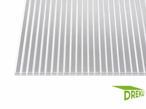 Stegplatte Polycarbonat | 16 mm KLAR | Lexan® Thermoclear