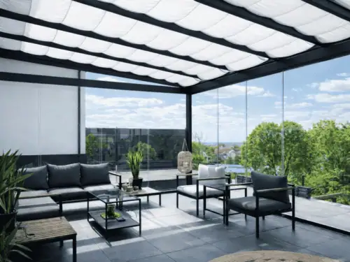 Beschattung & Sonnenschutz | zwischen den Sparren | Polyesterstoff