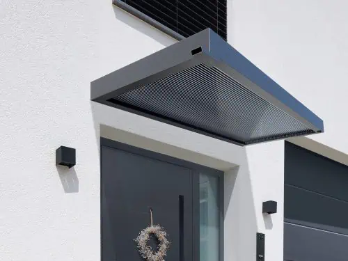 Rechteckvordach Hamburg 3D-Line