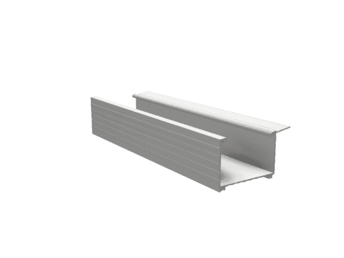 Aluminium Kastenrinne