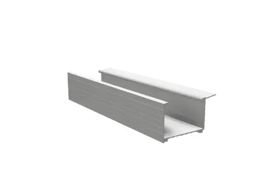Aluminium Kastenrinne