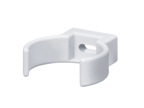 Clip-Rohrschelle (DN 50 weiß)