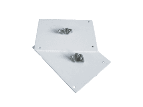 Aluminium Kastenrinne Endstücke L/R (Set)