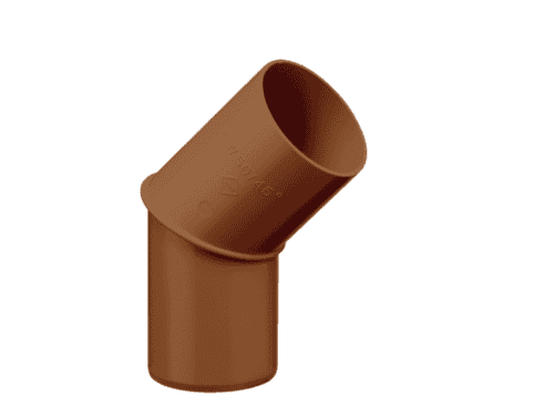 Rohrbogen 45° (DN 50 braun)