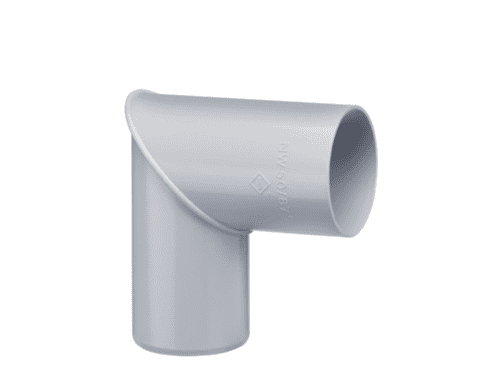Rohrbogen 87° (DN 50 grau)