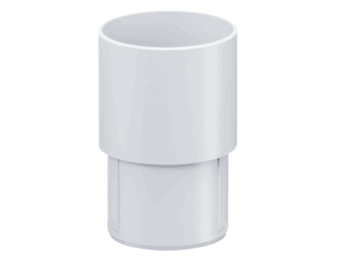 Rohrmuffe zum Stecken (DN 50 weiß)
