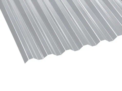 Acrylglas Lichtplatte | 76/18 TRAPEZ | 1,5 mm | GLATT klar | BASIC