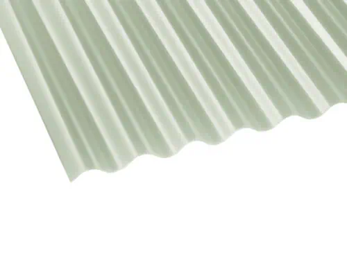 Acrylglas Lichtplatte | 76/18 WELLE | 3 mm | SUNSTOP opal | PREMIUM