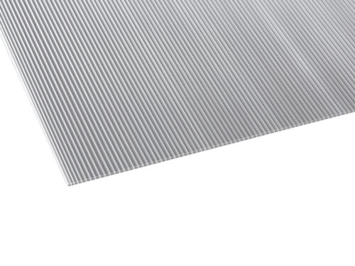 Gewächshaus Stegplatte Polycarbonat | 4,5 mm KLAR