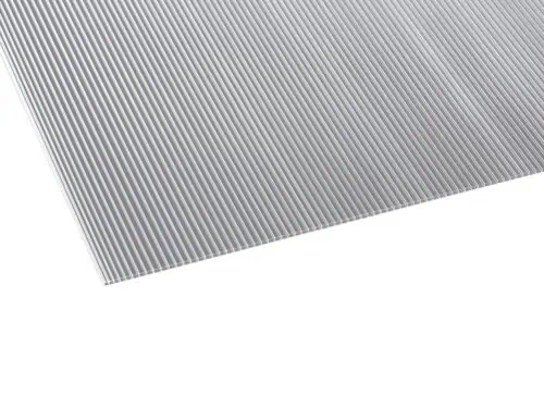 Gewächshaus Stegplatte Polycarbonat | 4,5 mm KLAR