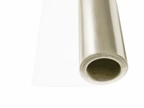Polyester | EBEN flachbahn | natur transparent | Rollenware 30 m